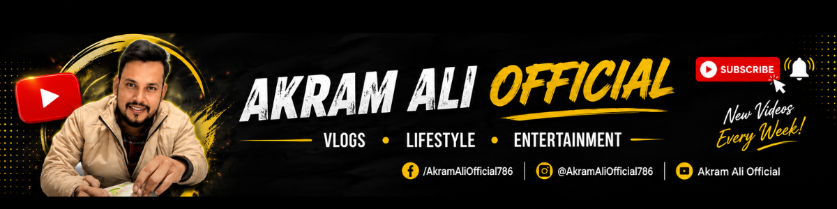 Akram Ali official Banner