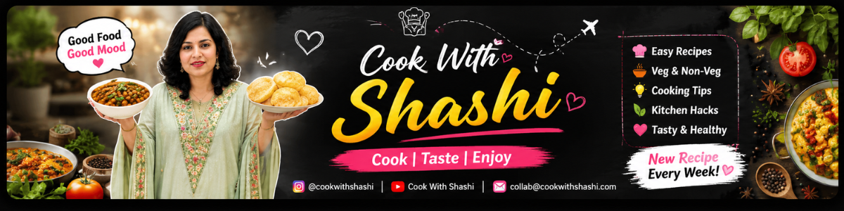 Cook With Shashi Banner
